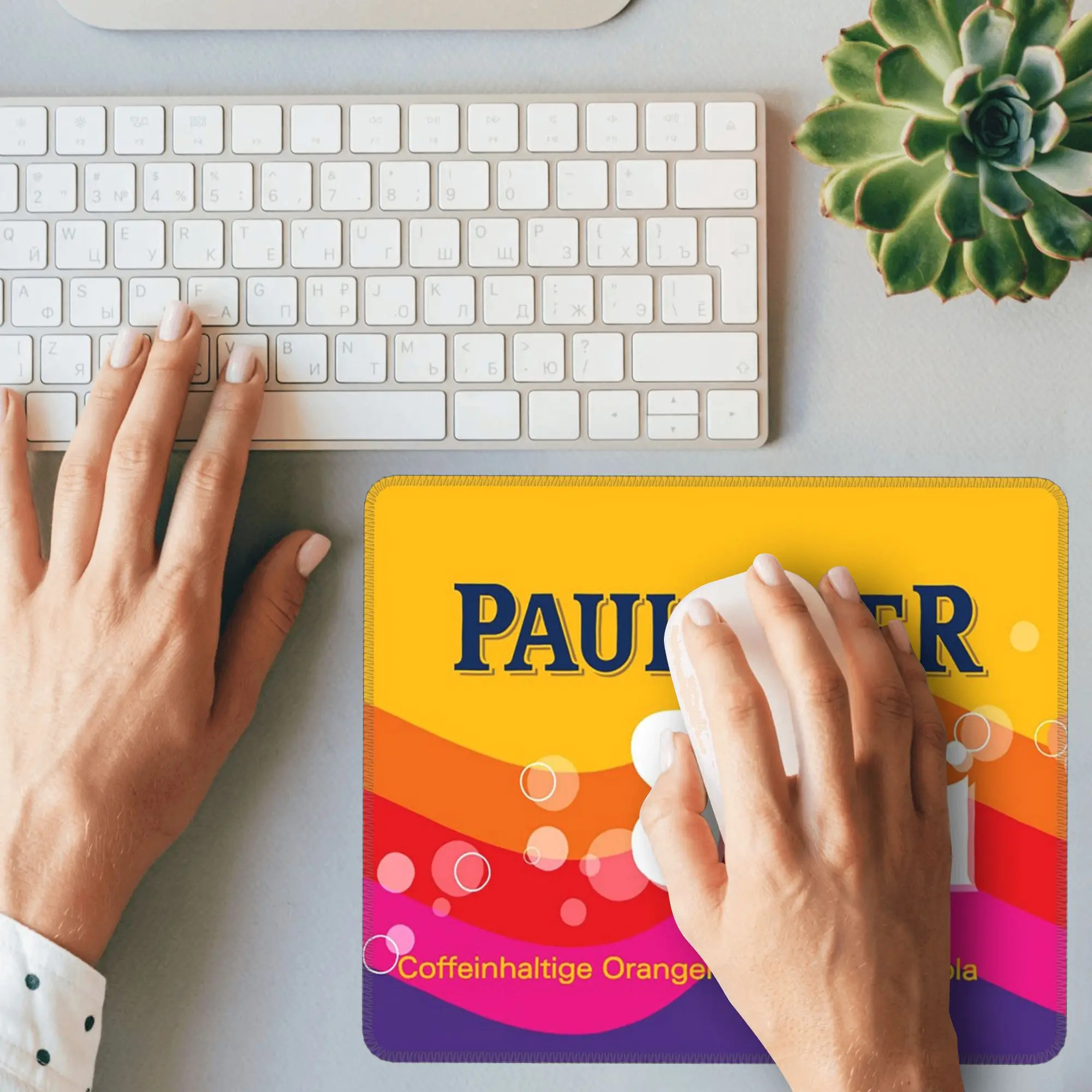 PaulanerSpezi ميونيخ ماوس الوسادة الكمبيوتر لوحة المفاتيح ماوس حصيرة ألعاب الكمبيوتر المحمول مكتب حصيرة مكتب الملحقات الجدول الحصير