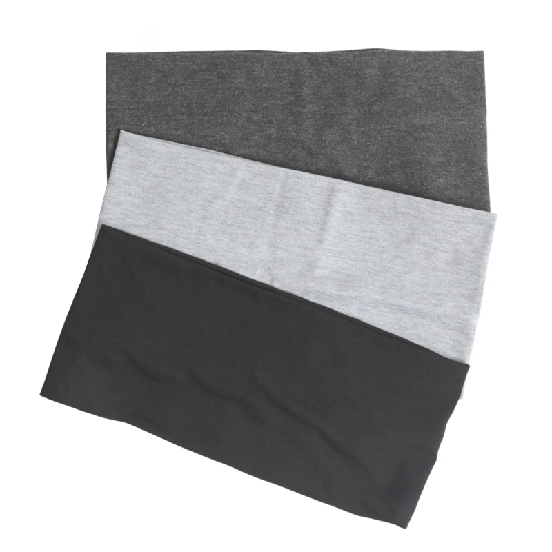 AliExpress YOSEMZBA Women Cotton Wide Casual Headband Sports Cycling Wash Face Hairbands Soft Yoga Knitted for Solid Girl Fashion Hair Accessories