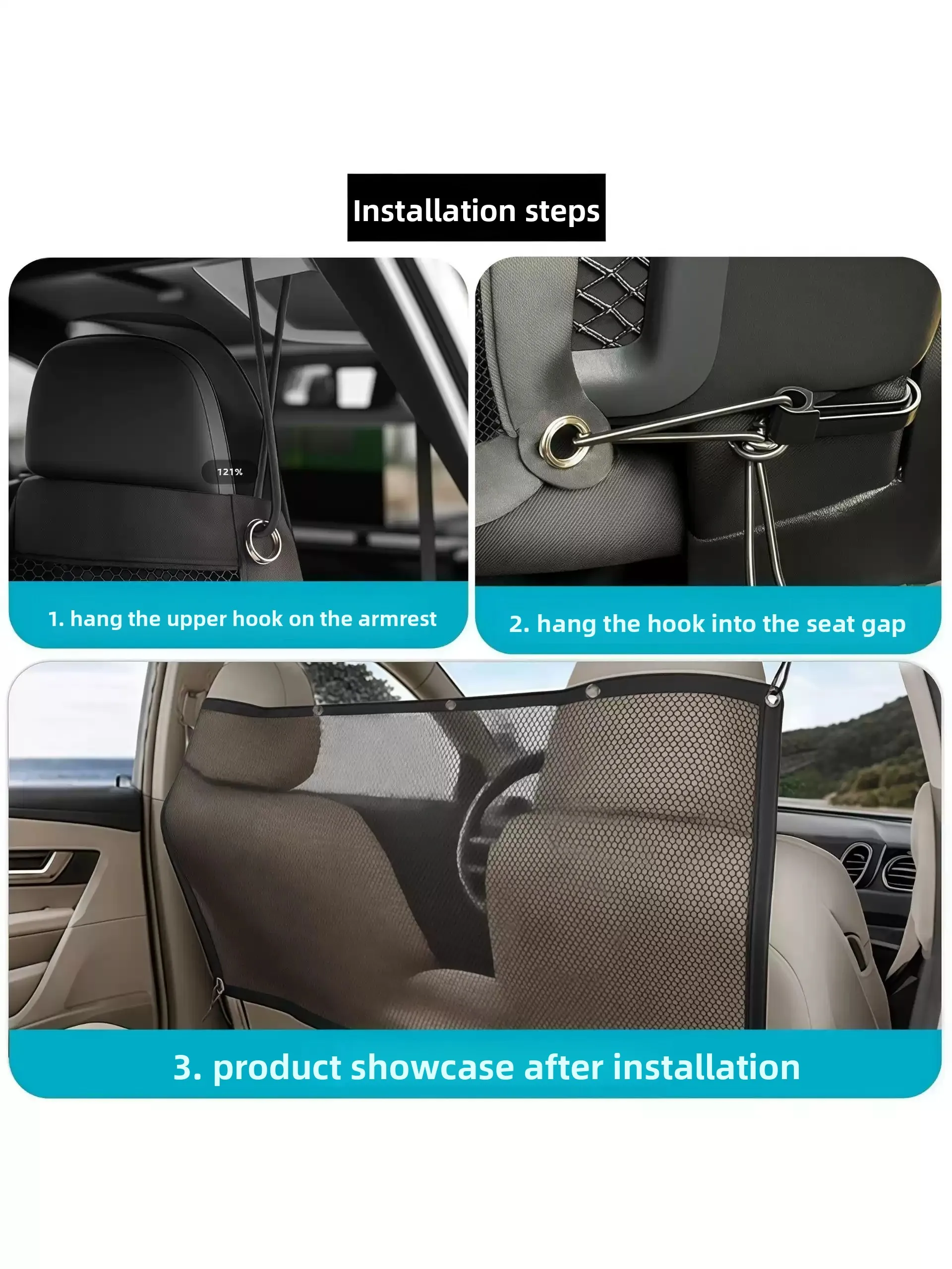 ZHAYA Pet Car Barrier Dog Cat  - đánh giá và giá Travel Accessories For Dogs