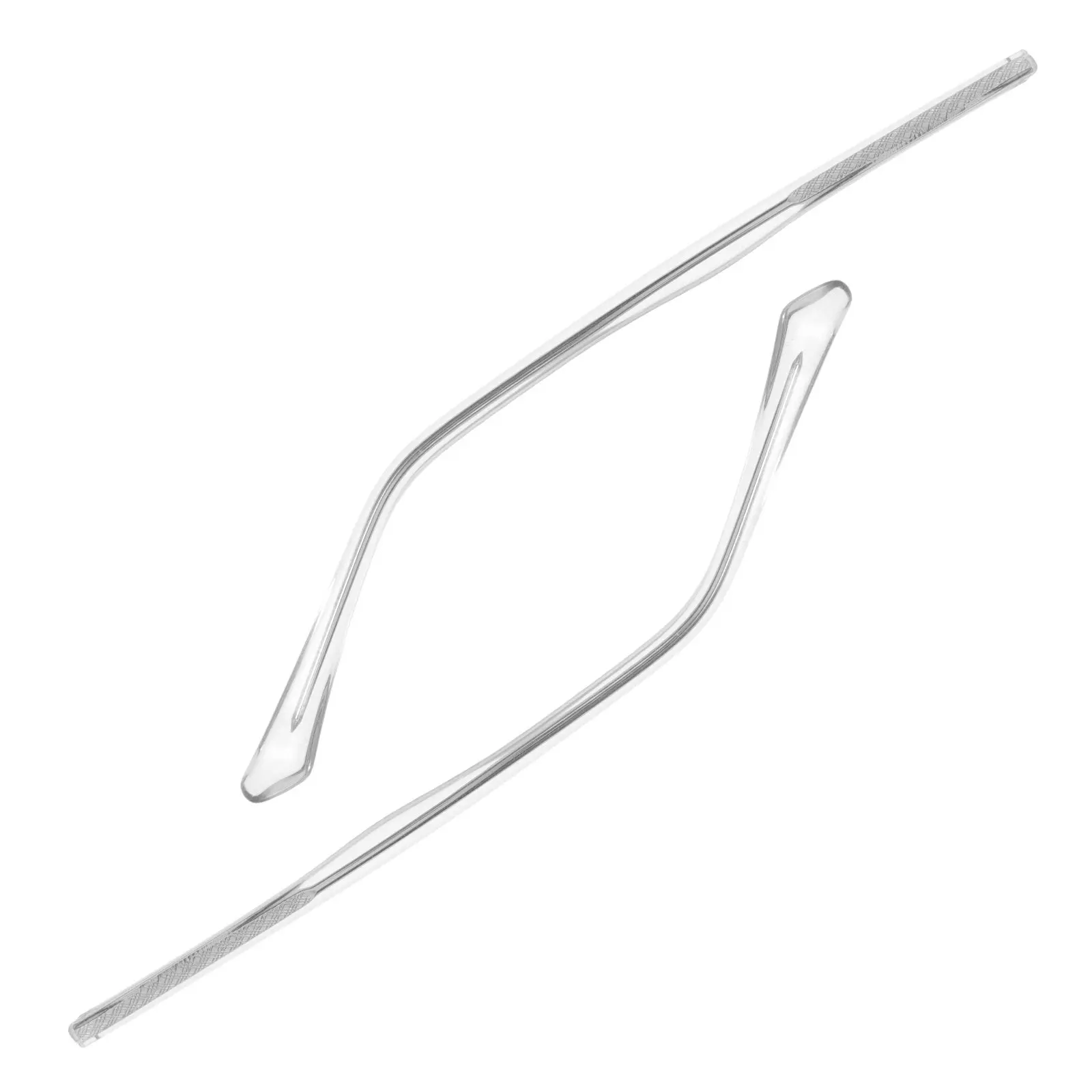 

1 пара металлических сменных дужек для очков, прозрачные прозрачные ножки, универсальный комплект для ремонта оправы очков