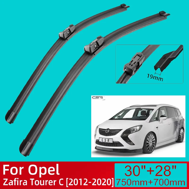 

For Opel Zafira Tourer C 2012-2020 2013 2014 2015 2016 2017 2018 2019Car Accessories Front Windscreen Wiper Blade Brushes Wipers