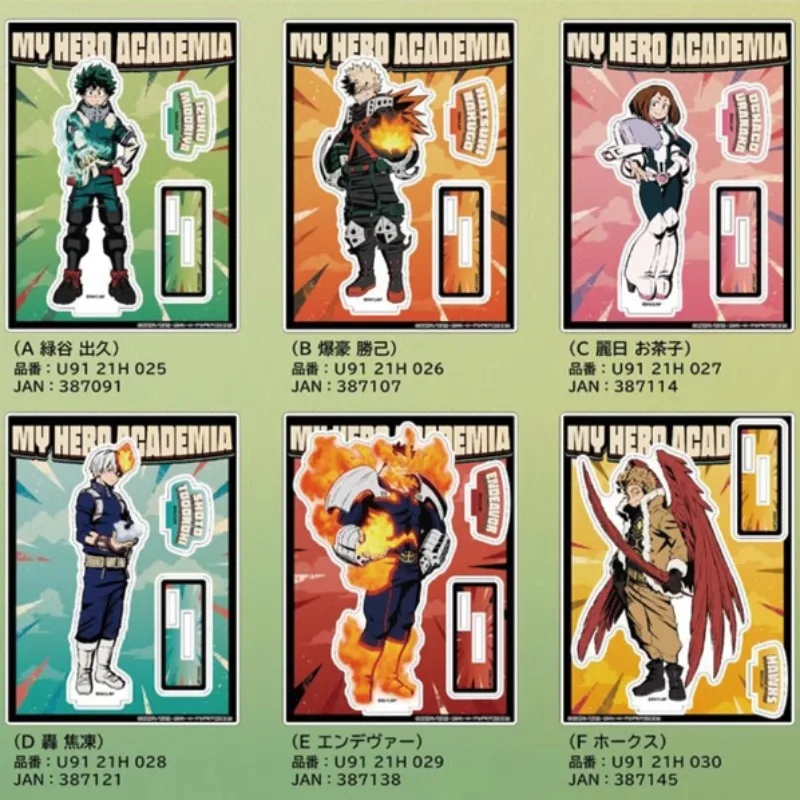 Anime Ochako Uraraka Izuku Midoriya Katsuki Bakugo Shoto Todoroki Acryl Stand Pop Spel Figuur Model Plaat Cosplay Speelgoed Cadeau