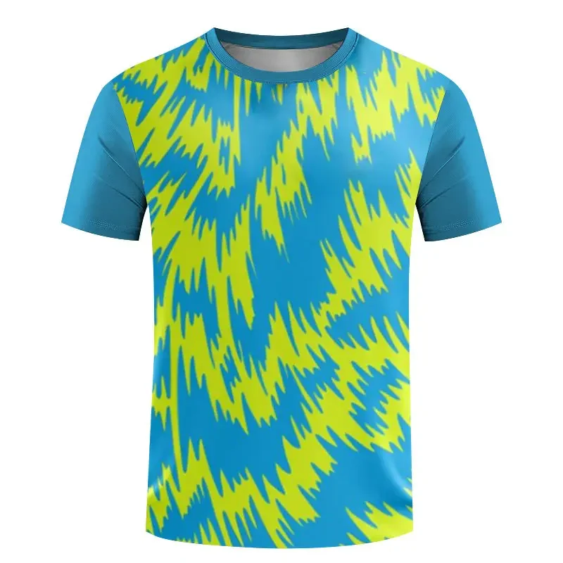 

Мужская летняя простая повседневная модная футболка с круглым вырезом и короткими рукавами с принтом, дышащая, быстросохнущая, удобный спортивный топ