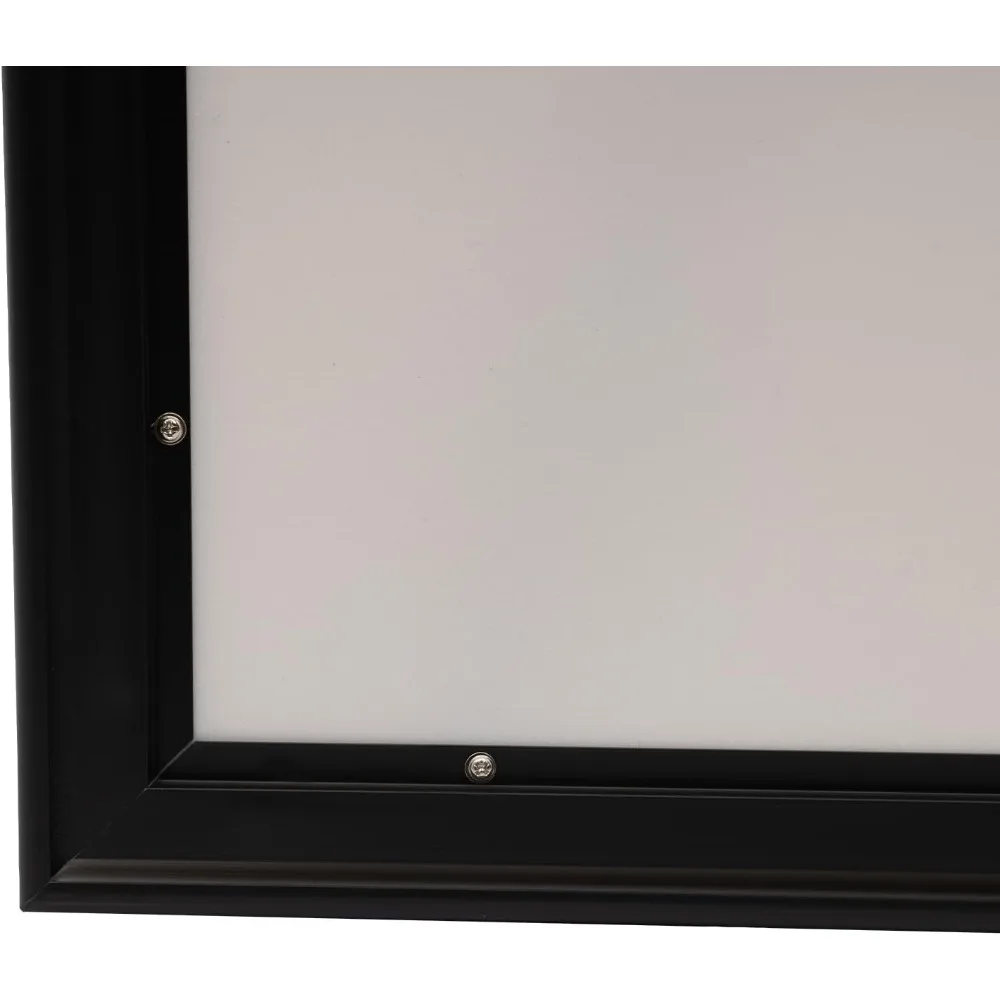 33x24 Inch LED Movie Poster Frame Slim Snap Aluminum Alloy LED Light Box Wall Mounted Modern Art Picture Display Sign Holder