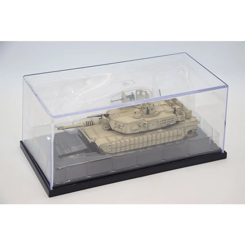 NEW 1:72 US Army M1A2 TUSK I Main Battle Tank Armored Vehicle Finished Model Painted Military Soldier Collection Gift Toys