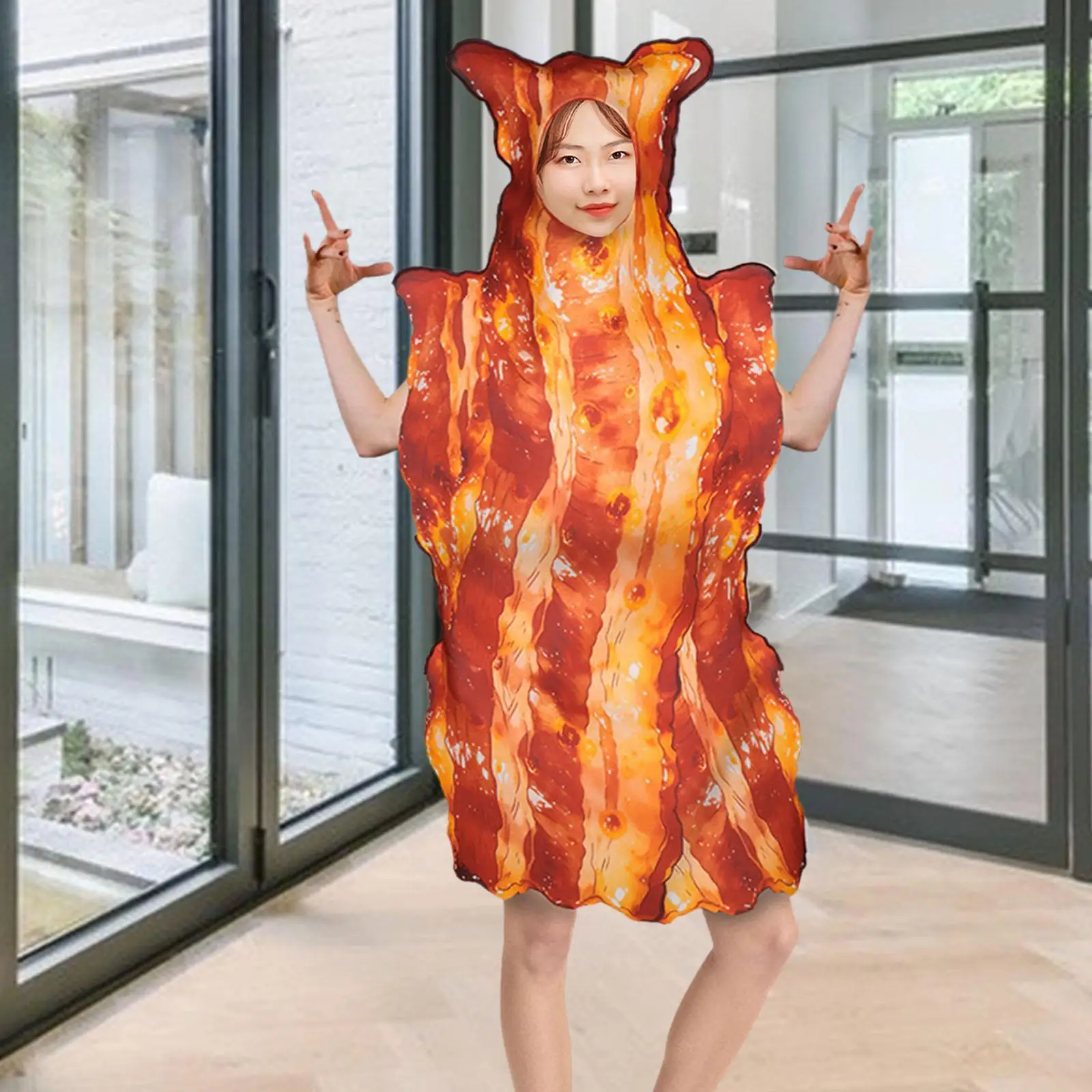 Fleisch-Cosplay-Kostüm, dekorativ, niedlich, leicht, zum Verkleiden, Rollenspiel-Outfit, Requisiten für Bühnenaufführungen, Maskerade, Festival, Party