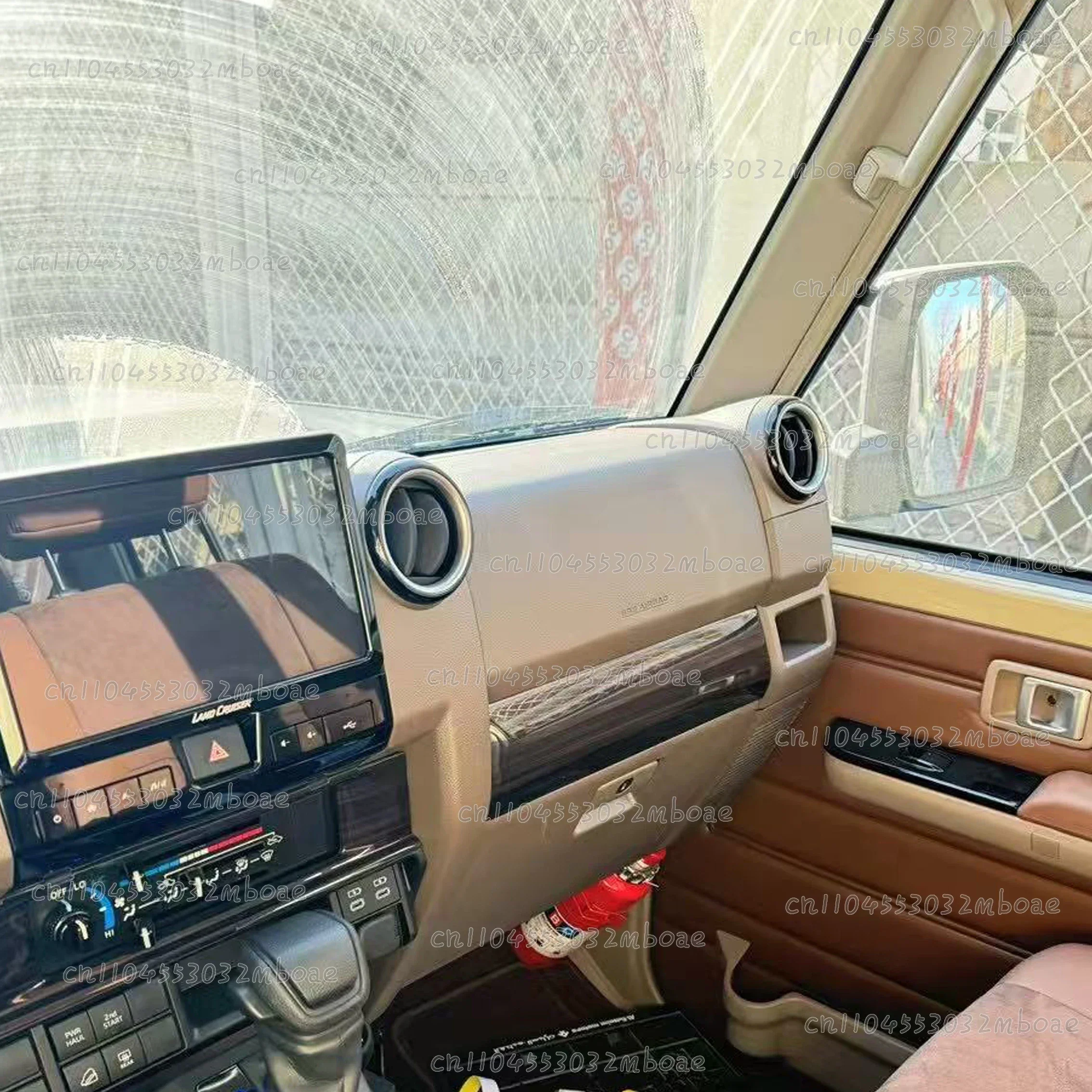 NewLHD RHD 40th Anniversary Wooden InteriorKits Switch Penals Trims For Toyota Land Cruiser 70 7176 79 Accessories 07-25 New Des