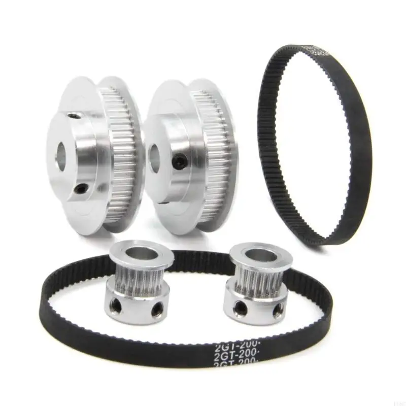 H58C GT2 Synchronous Wheel Synchronous Belt Pulley Timing Belt With 20 Teeth And 60 Teeth Closed For Drilling Machine