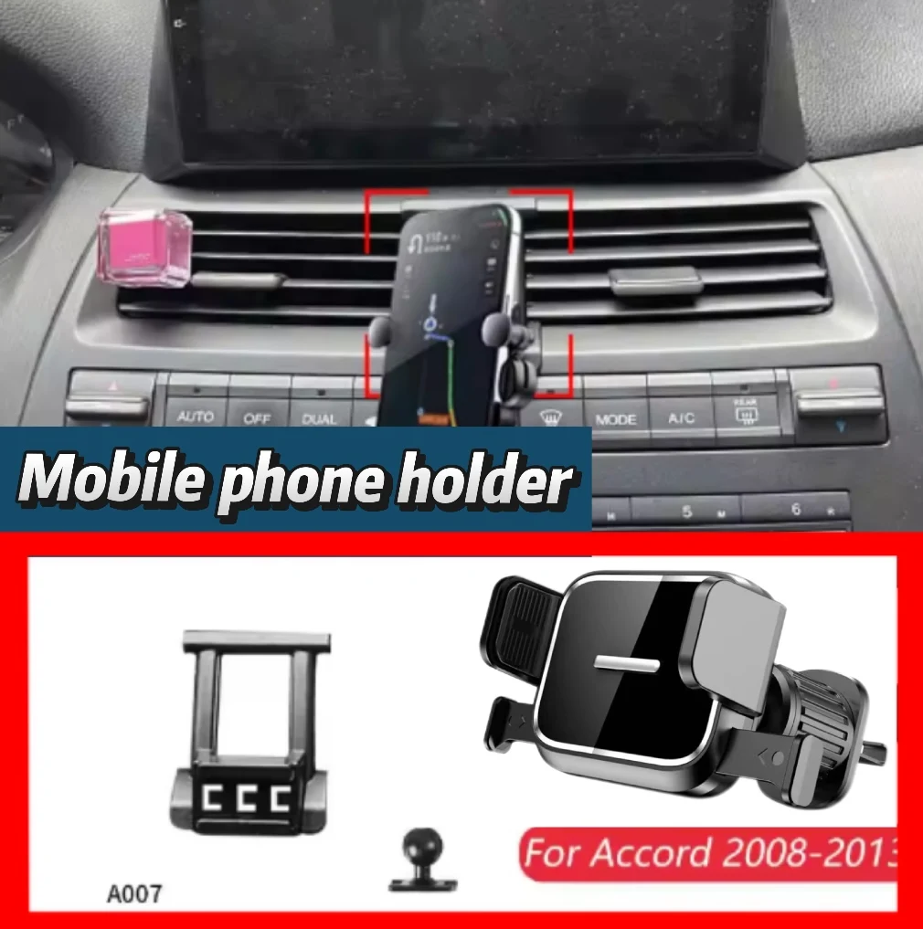 

Car Phone Holder For Honda Accord 8th gen 2008-2013 Phone Holder Car Mobile Bracket Base Accessories Telephone Holder Car