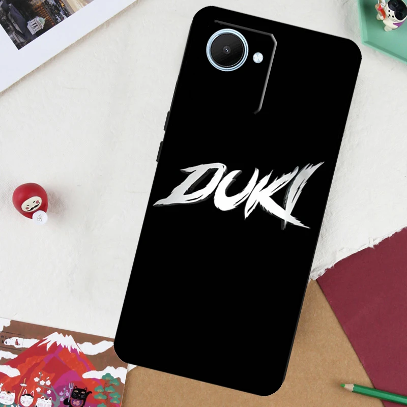 Duki Rapper For Realme 11 9 10 Pro Plus GT Neo 5 3 2 T C11 C15 C21Y C25s C30 C31 C33 C35 C55 Phone Case