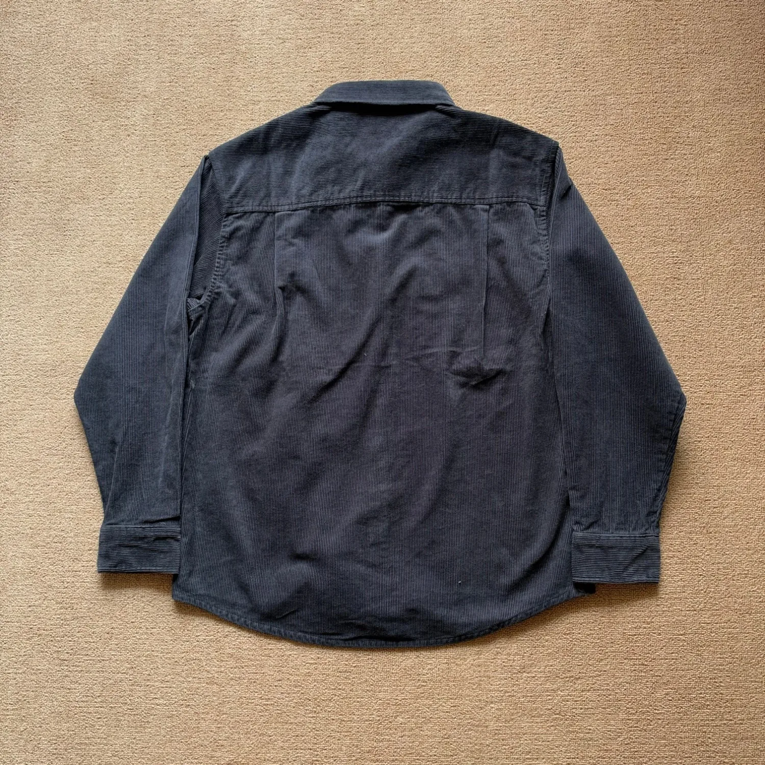 100% cotton American retro corduroy shirt men's jacket loose and versatile casual long-sleeved shirt