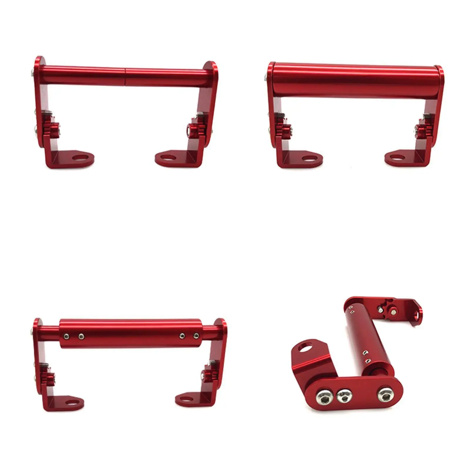 

Motorcycle Navigation Bracket Modified Aluminum Alloy Phone Bar Extension Holder for City Riding Experience