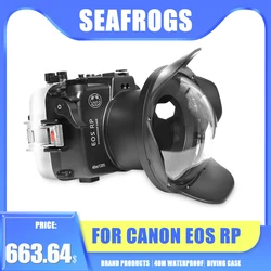 IPX8 Waterproof Cover For Canon EOS RP SLR Camera Diving Shell Case Underwater Photography Cover Wide-angle Professional