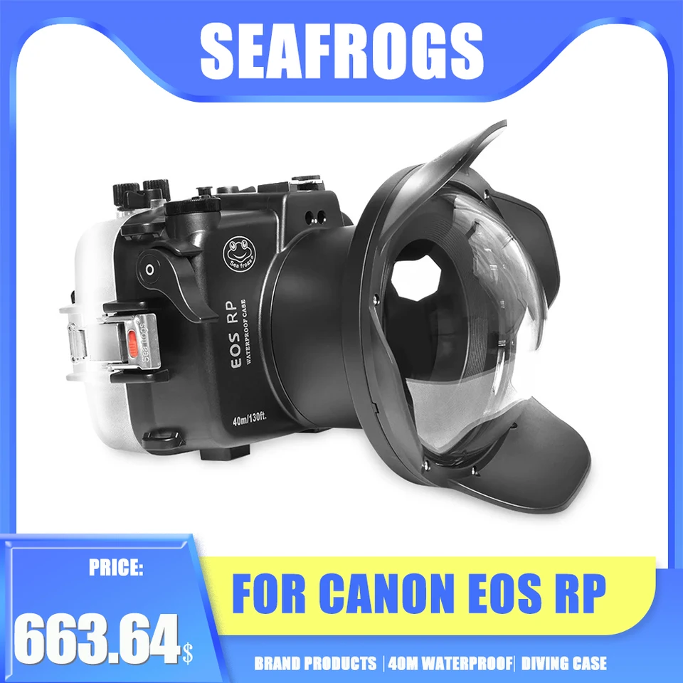 IPX8 Waterproof Cover For Canon EOS RP SLR Camera Diving Shell