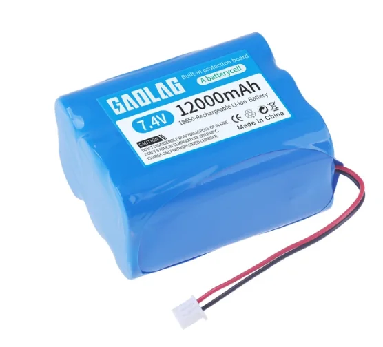 3.7V 7.4V 11.1V 12V 18650 12000mAh met draden Lithium-ion oplaadbare batterij met PCB voor Bluetooth Speaker zonne-koplampen