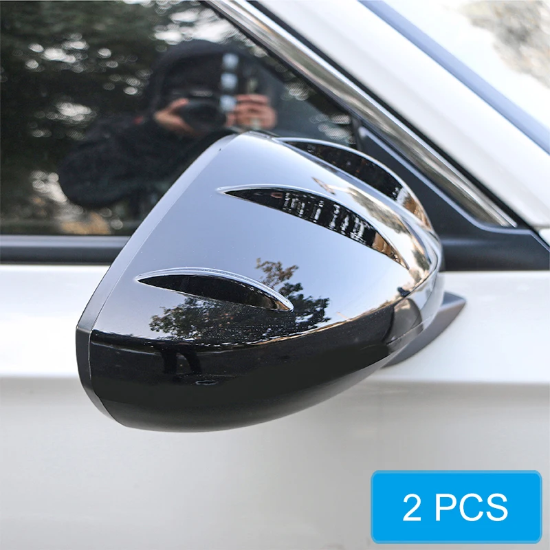 

Car Side Wing Rearview Mirror Cover For Honda Civic 11th 2Pcs Gloss Black Trim Protector 2025 2024 2023 2022