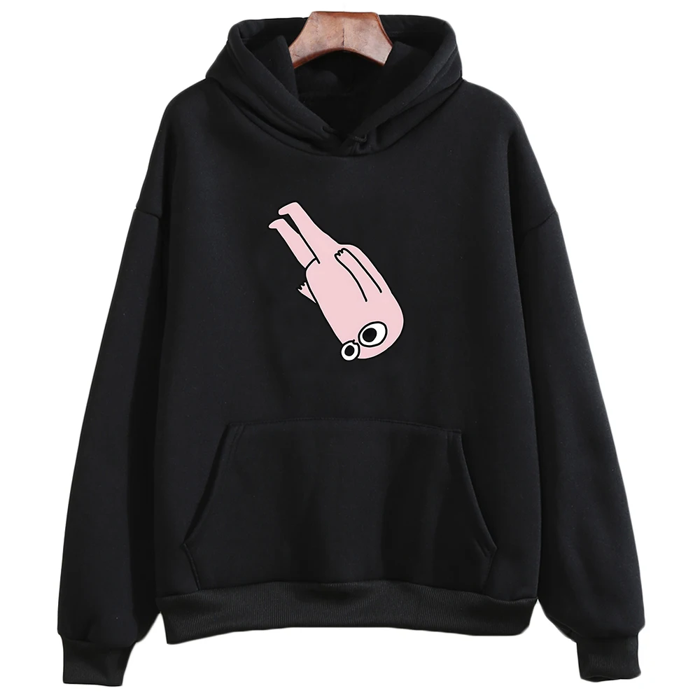 

Funny Pink Ketnipz Comic Hoodies for Women Autumn Winter Long Sleeve Hooded Sweatshirts Kawaii Printed Pullovers Moletom Hoodie