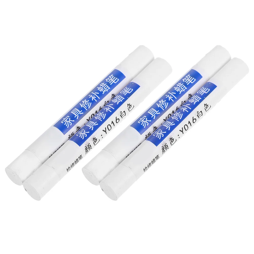 

4Pcs Wood Filler Sticks Scratch Repair Furniture Crayons Wax Crayon Markers for Wood Surfaces Furniture Crayons