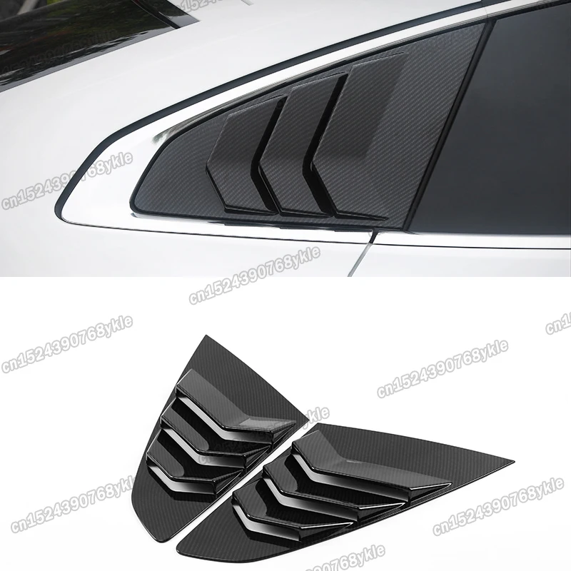 

Carbon Fiber Car Rear Window Triangle Shutter Trims for Volkswagen Arteon Vw 2017 2018 2019 2020 2021 Accessories 2022 r line
