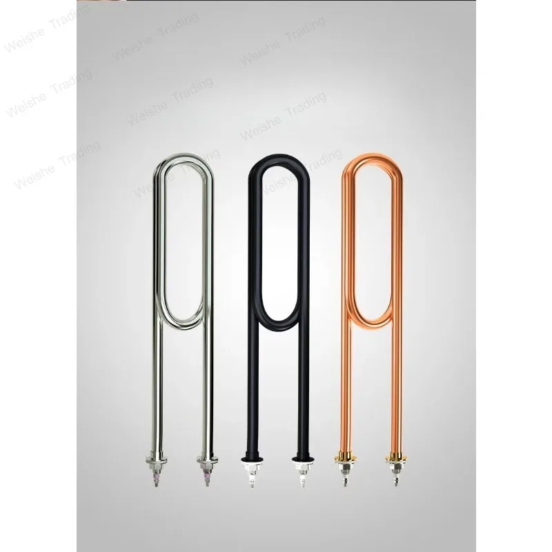 Double U-shaped stainless steel high-power rice cooker heating tube, rice cooker electric heating tube, steamer heating tube