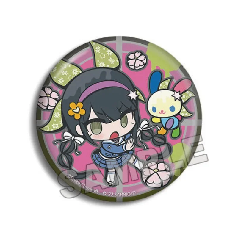 Danganronpa 트리거 해피 하복 브로치, 코키치 오마 브로치, 나나미 치아키 배지 핀, 나지토 코마에다 금속 주얼리