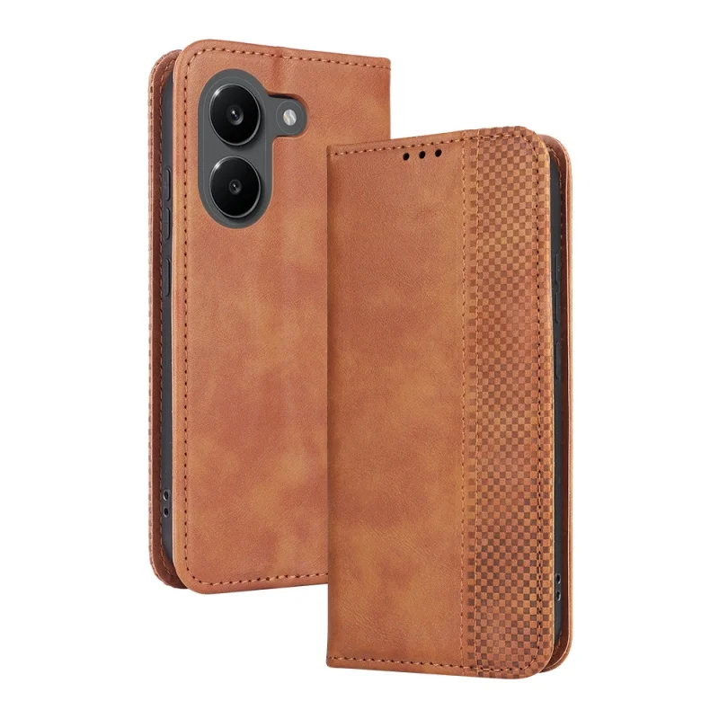 

For Xiaomi Poco X8 Pro Case luxurious Leather Retro Wallet Book Magnetic Protect Cover For Xiaomi Redmi Turbo 5 5G Phone Case