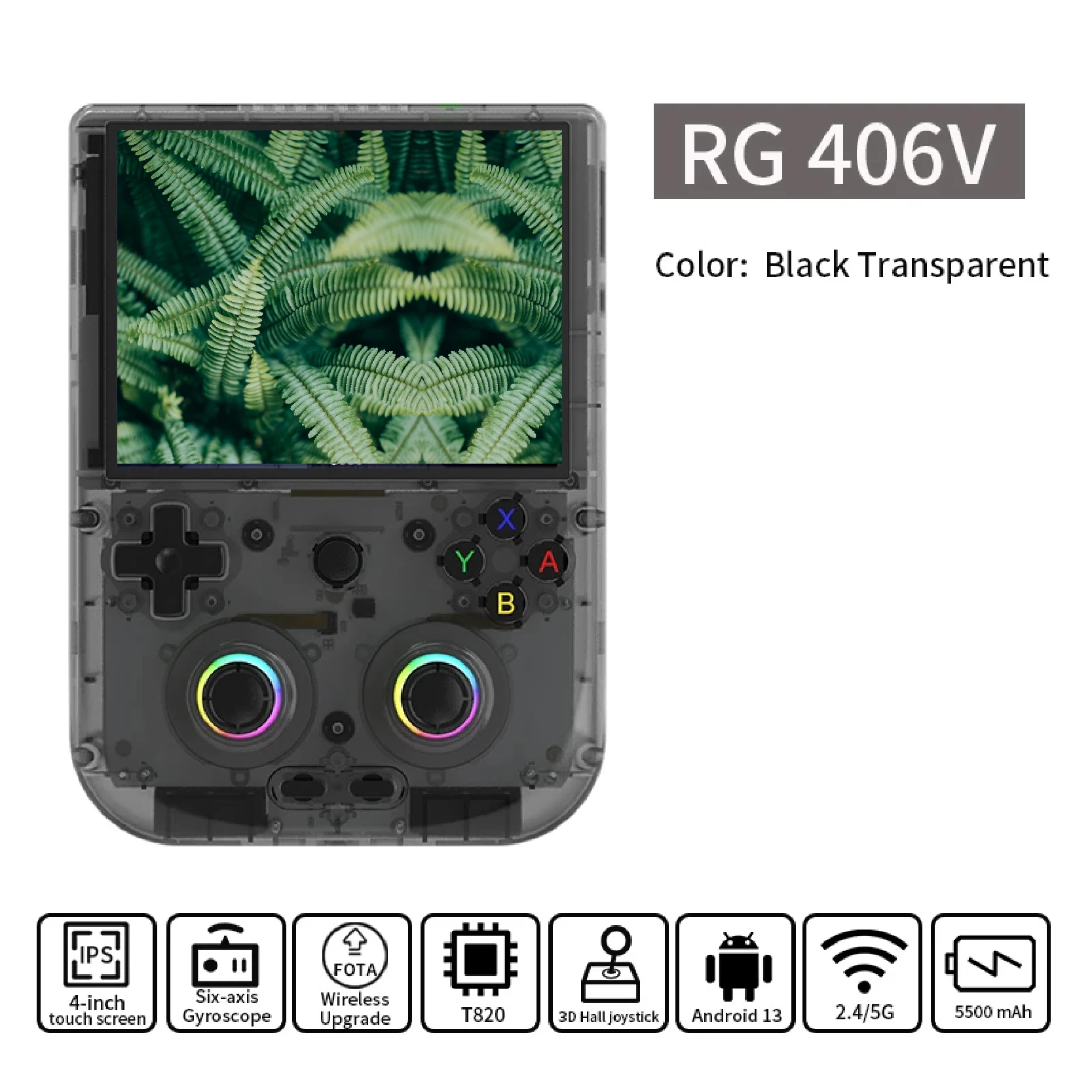 ANBERNIC RG406V RG 406V Retro Handheld Game Console Video Game