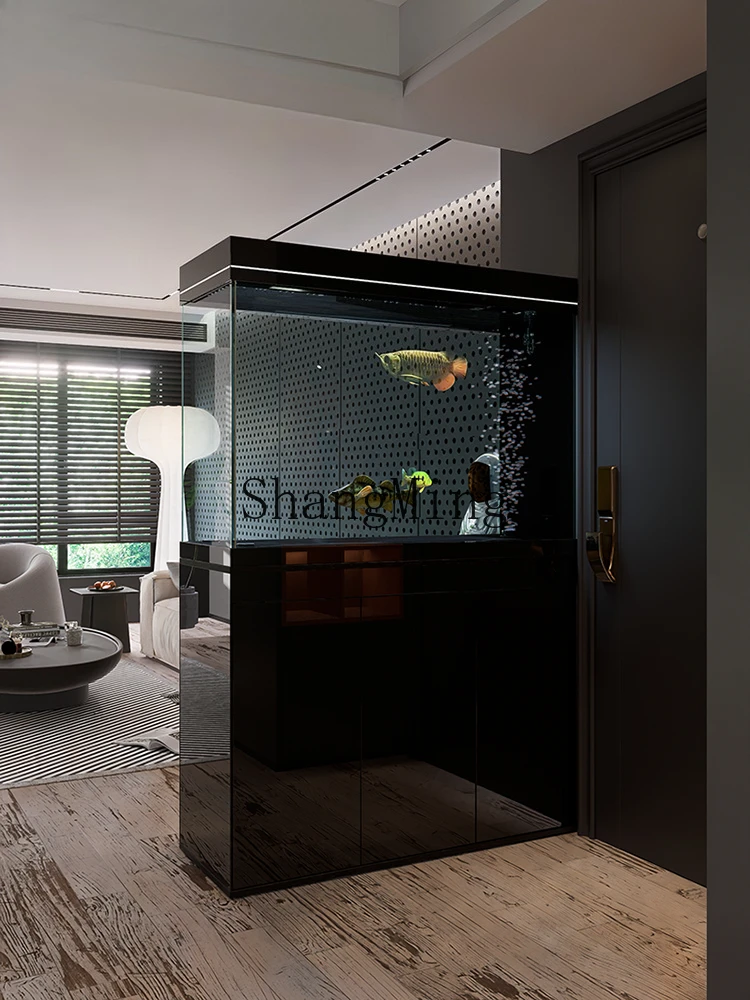 

CL Fish Tank Living Room Large New Model Ecological Bottom Filter Traditional Smart Integrated Cabinet Aquarium