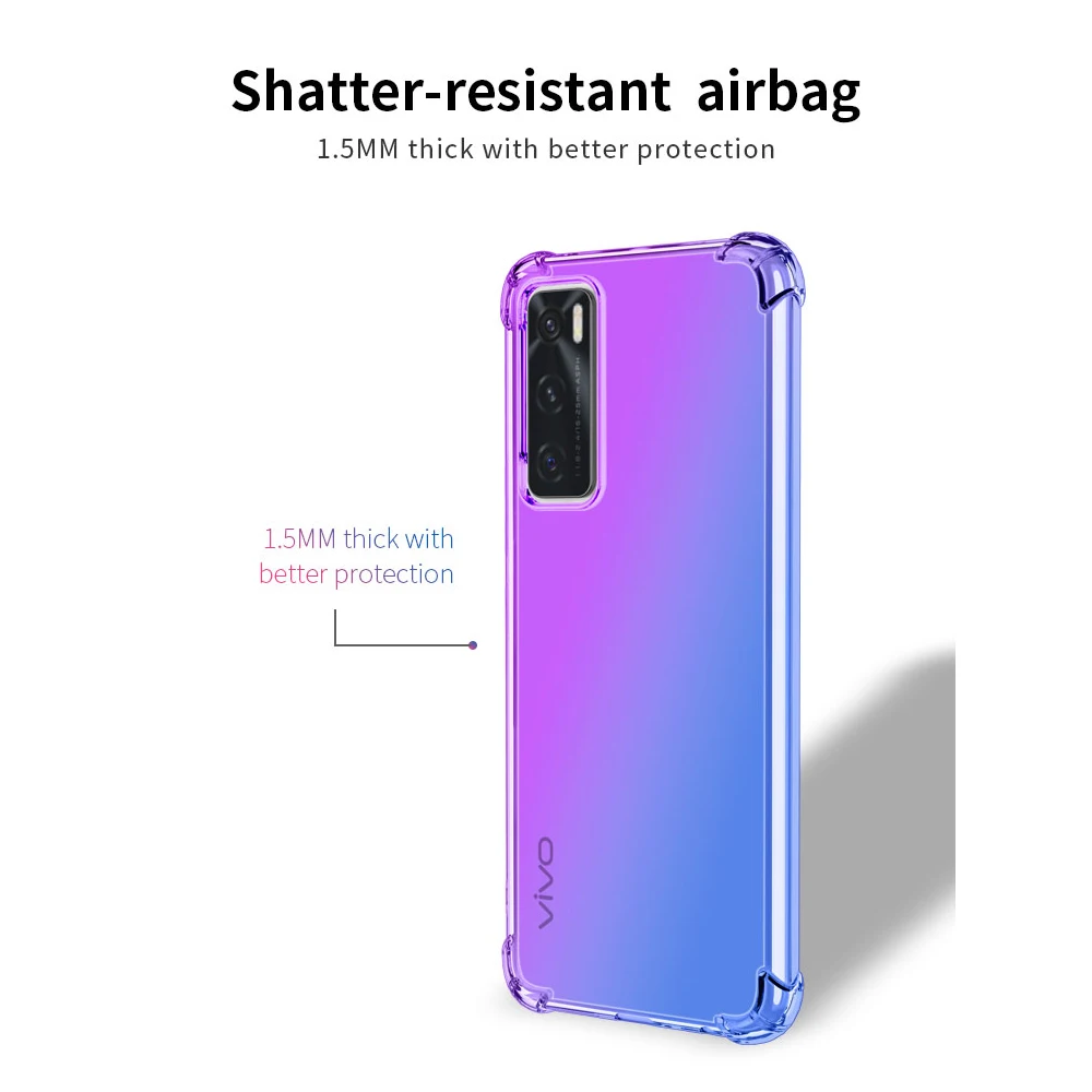 Slim Case For Vivo V21E Vivo V21 V20 Pro Vivo V20 SE V19 Vivo V17 Pro Vivo V19 Neo Vivo V17 Neo Vivo V20 V 15 Pro Phone Case