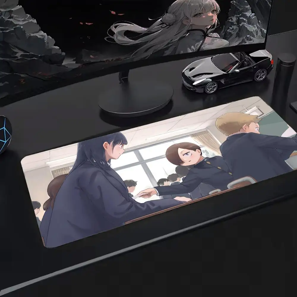 Super The Dangers in My Heart Mouse Pad Oversized Mouse Mat, Extended Gaming Surface, Non-Slip Backing, Perfect for Desk Use