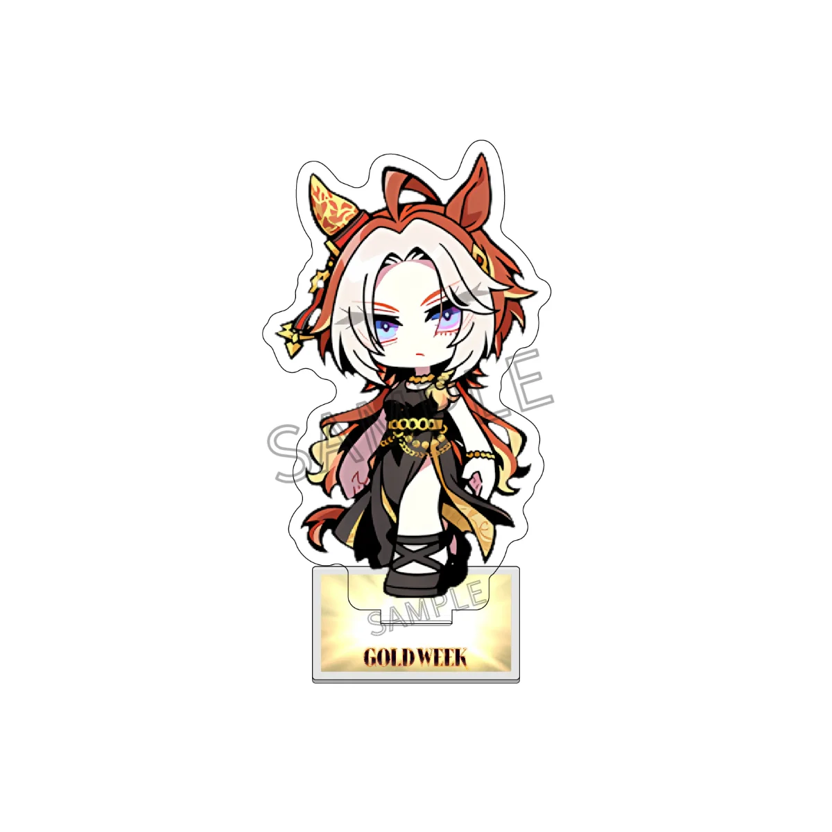 Anime Horse Racing Uma Musume Pretty Derby Acrylic Stand Keyring Tokai Teio Oguri Cap Special Week Clear Figure Collectible Gift