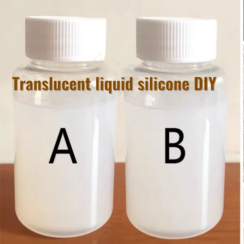 Translucent human silicone, mold silicone raw material, food grade DIY liquid silicone