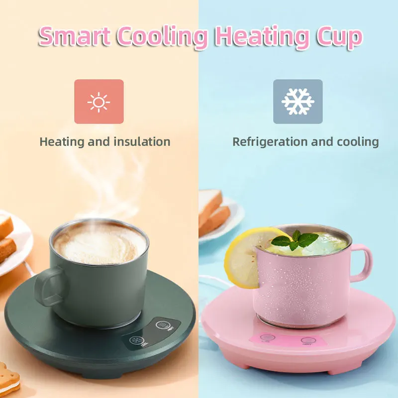 USB Hot Cold Cup Quick Cooling Cushion Warm Milk God Constant Temperature Heating Insulation Refrigeration Dual Purpose Coaster