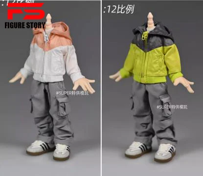 

1/12 scale dolls clothes sports jacket fit 6'' action figure body model