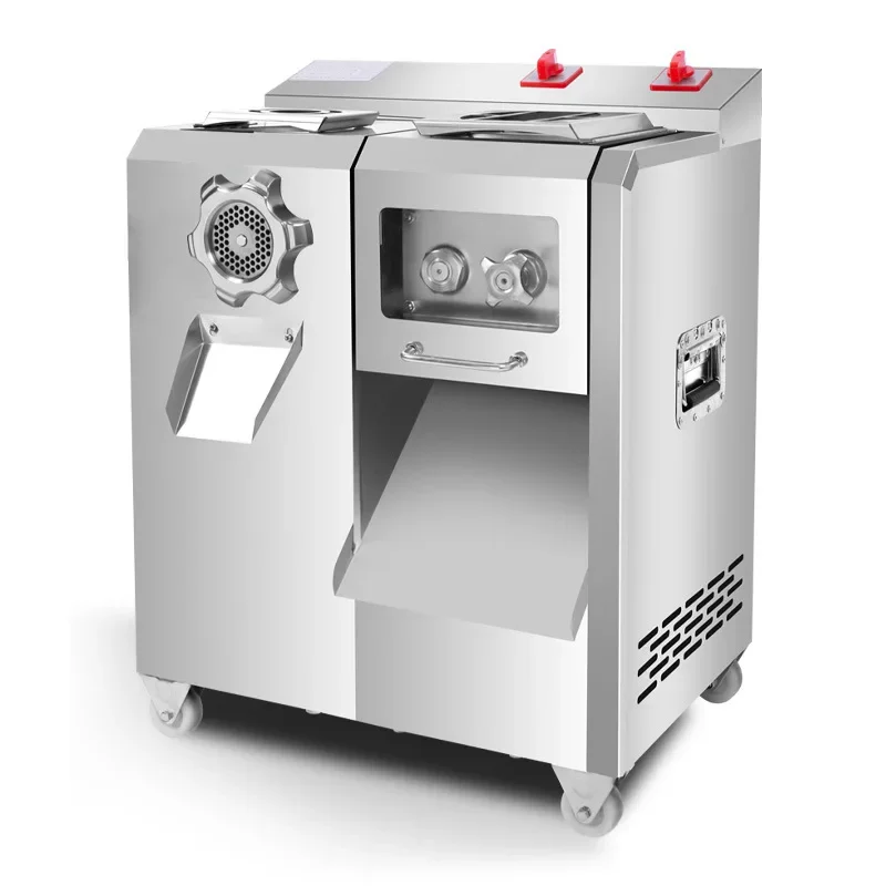 

Meat grinder Commercial multi-functional high-power large meat slicing shredder Grinding stuffing meat filling sausage machine