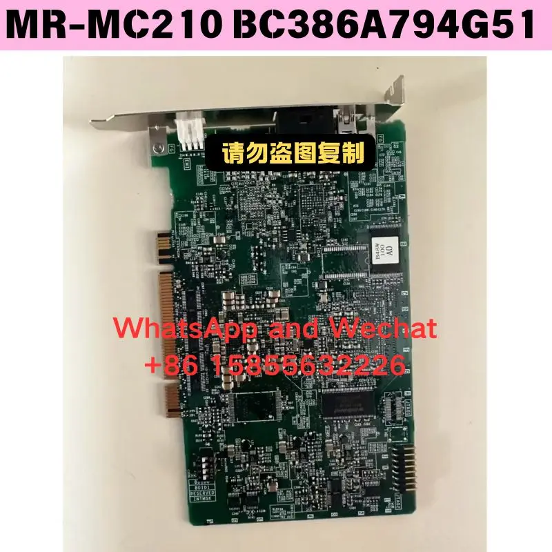 Used OEM disassembled parts Control card MR-MC210 BC386A794G51 Functional test OK Quick delivery