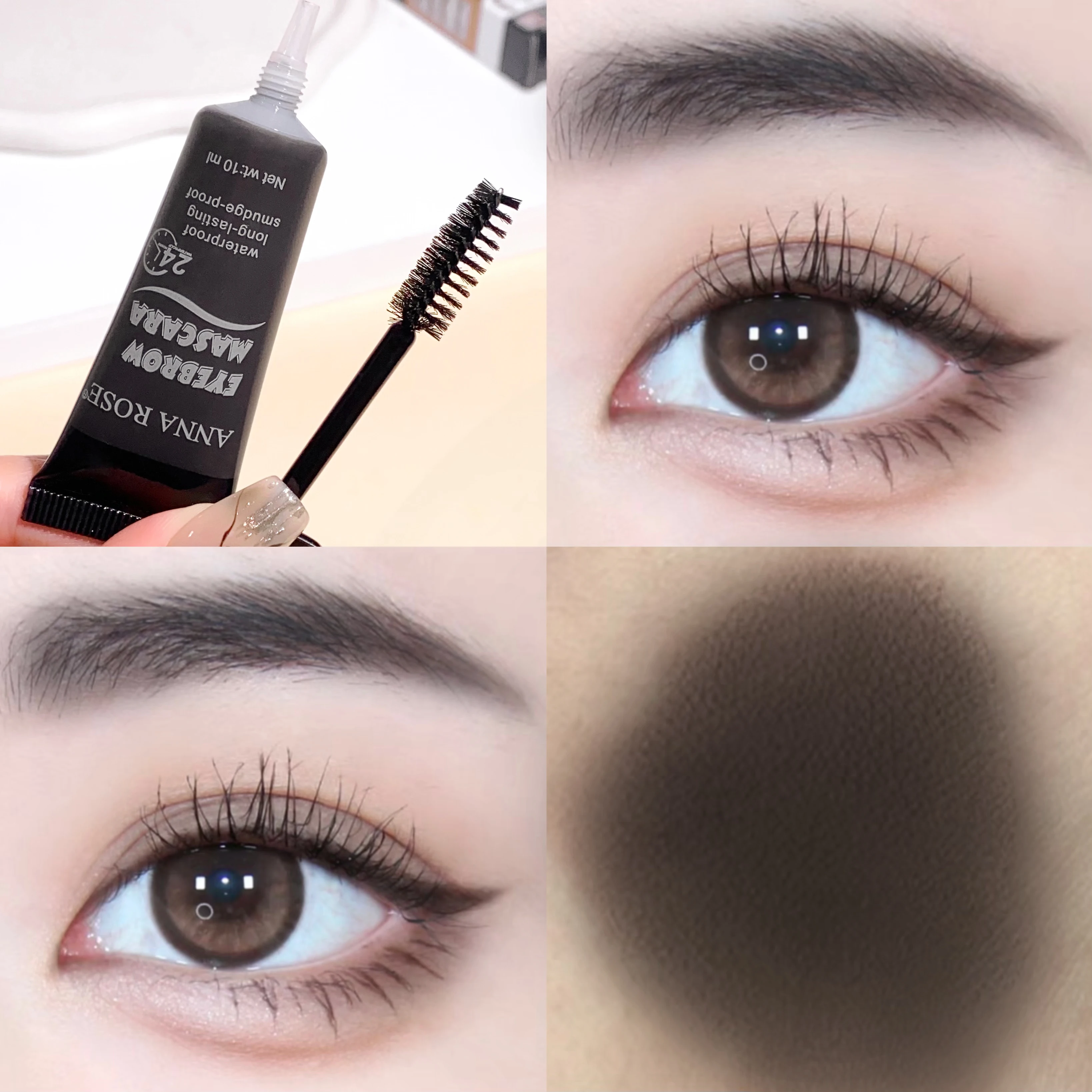 ANNA ROSE EYEBROW MASCARA Tinte de cejas suave que dura, es natural, resistente al agua y al sudor Tinte de cejas multiusos
