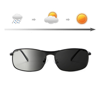 Photochromic Glasses Polarized Lenses Night Glasses Sunglasses Metal Frame Driving Sun Glasses For Outdoor Activities