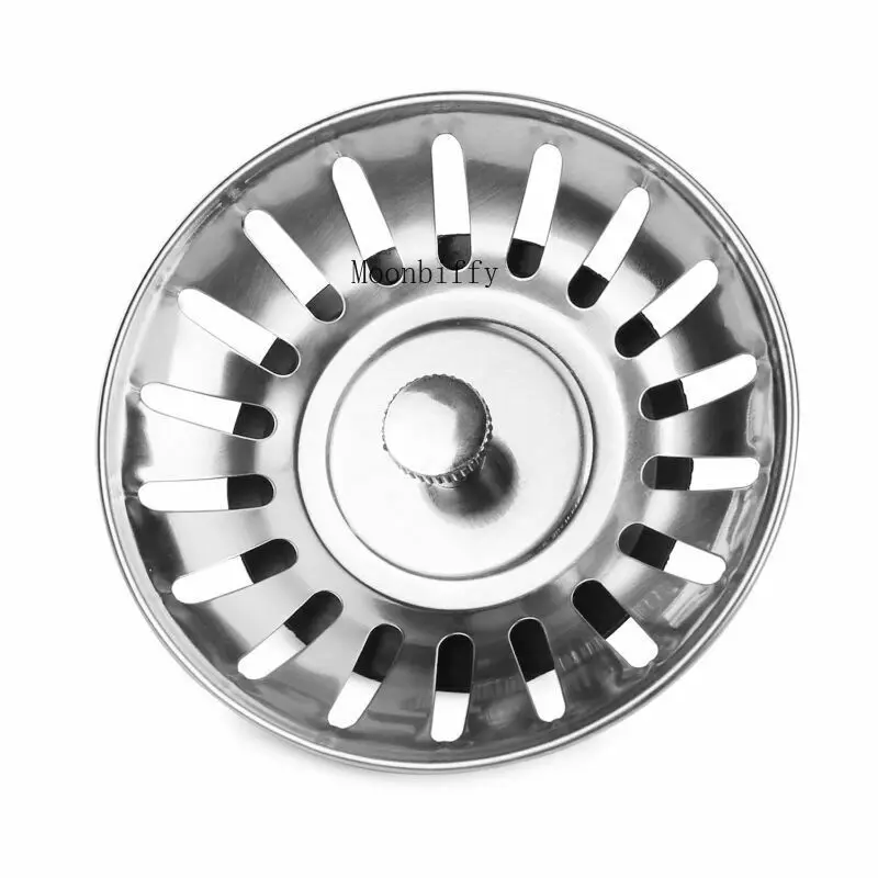 Kitchen Water Sink Filter Sink Mesh Strainer Kitchen Stainless Steel Tool Bathroom Floor Drain Cover Shower Hair Catche Stopper