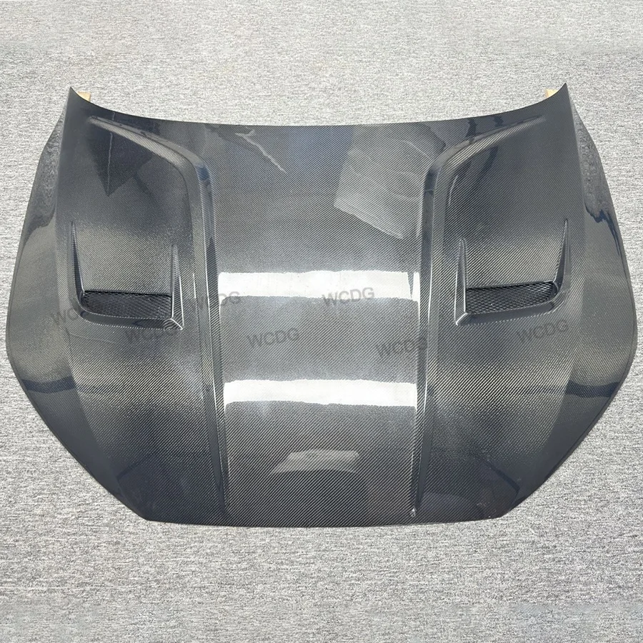 

2021+ A3 S3 Carbon Fiber A3 Front Engine Hood Bonnet with Front Air Intakes Cover Car Bodykit New Condition Included Screws