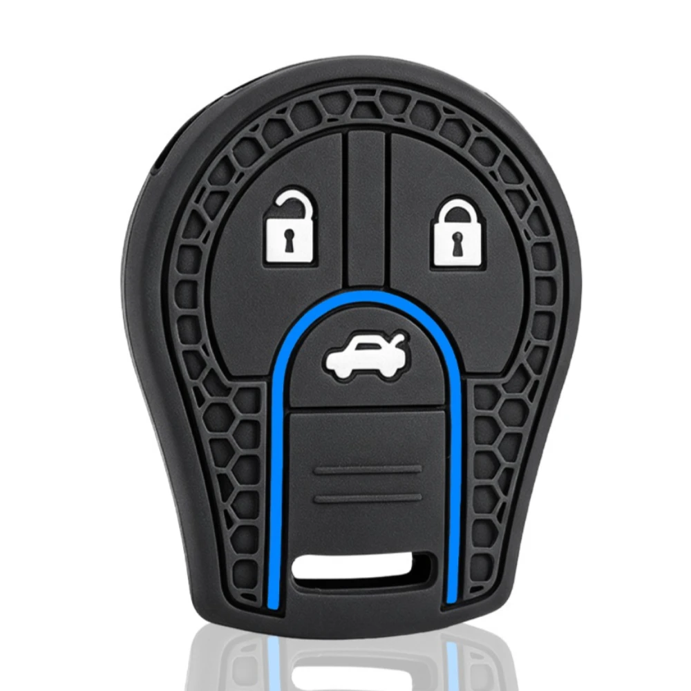 Auto Accessories Silicone Car Key Cover For Nissan Sylphy Cube Juke Rogue Micra Qashqai Altima Maxima Sentra Versa Transmiter