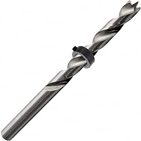 8pcs 3-16mm Woodworking Drill Locator Bit Depth Stop Collars Ring Positioner Drill Locator Wood Drill Bit With Wrench