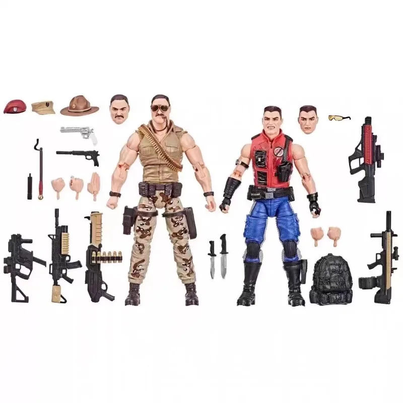 Оригинальный Hasbro G.I. Фигурка-игрушка Joe Classified Series 173: Сержант Сла́р и Феликс «Мерсер» Страттон