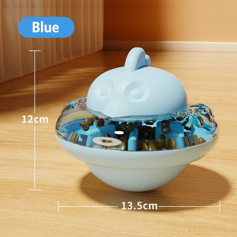 New Cat Toys: Self pleasure Soothing Tumbler Leaker Cat Toys Dog Bite Resistant Slow Cooker Cat BowlPet Supplies F016