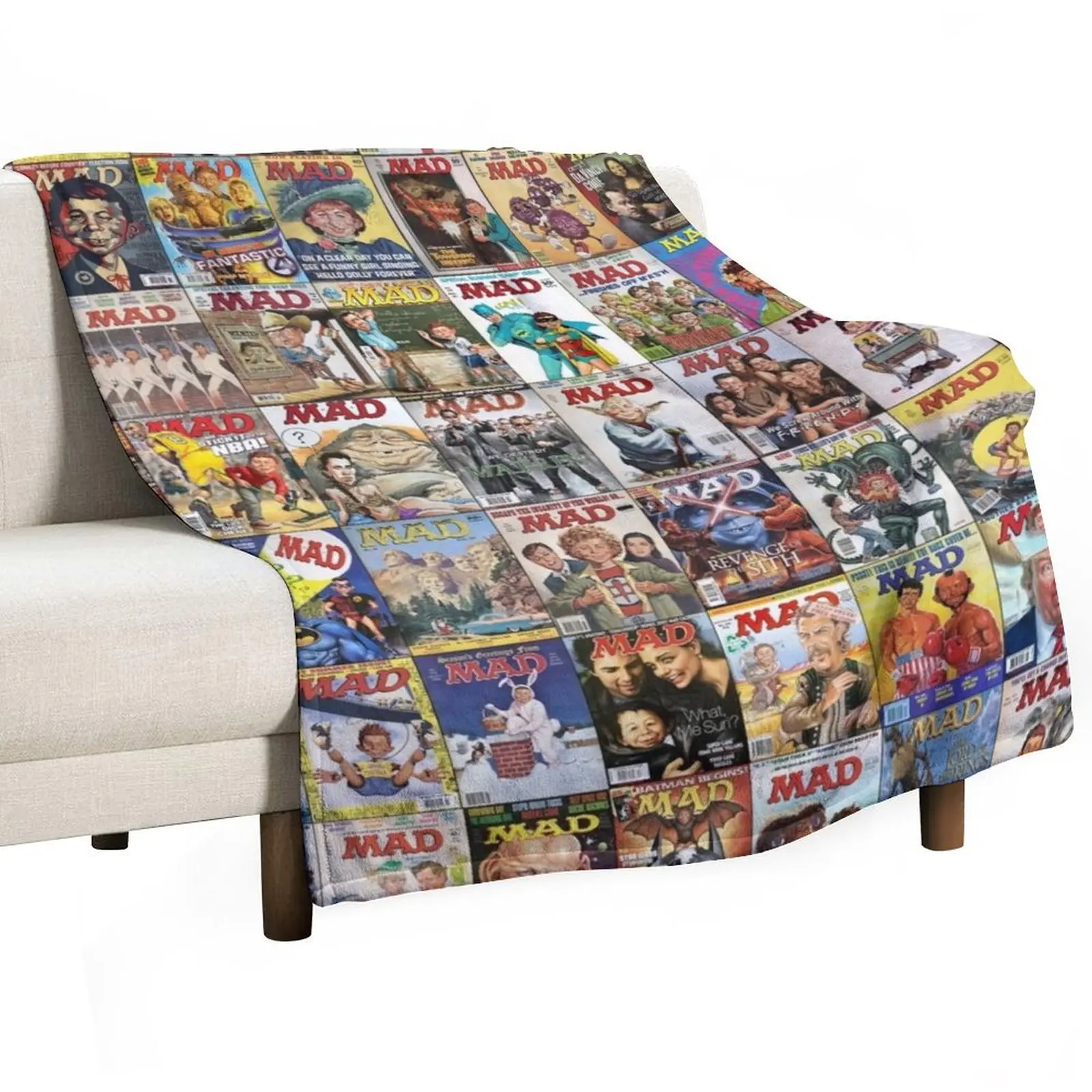 

Mad Magazine Throw Blanket Decorative Throw Summer Beddings Soft Beds Large Blankets