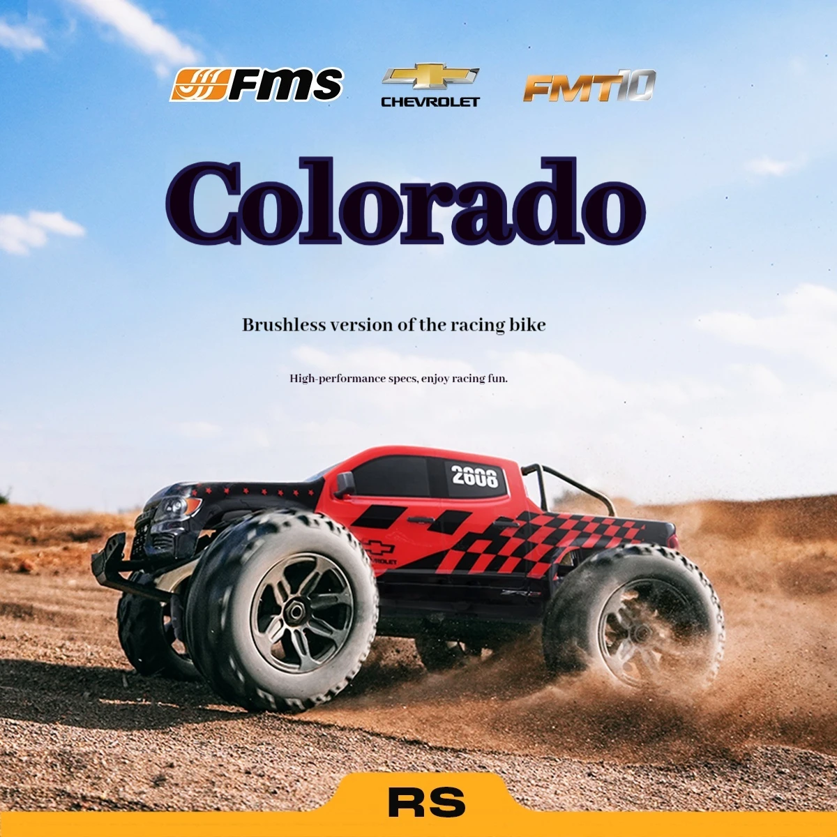 

FMS1/10 FMT Colorado Бесщеточная гоночная высокопроизводительная уличная высокоскоростная модель с дистанционным управлением 4WD