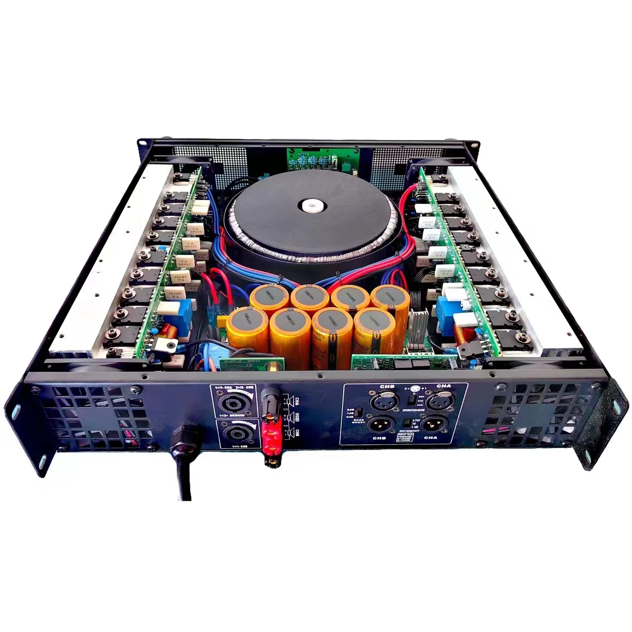 1100W X2 증폭기 1000W 전문 전력 증폭기 모듈 전문 텔레비전, 홈 오디오, 비디오 및 액세서리