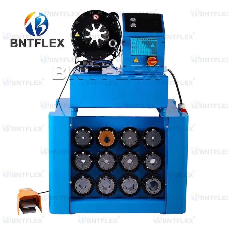 China Factory 2 Inch 4 Inch 6 Inch Hydraulic Hose Pipe Pressing Tool Crimper Hose Crimping Machine