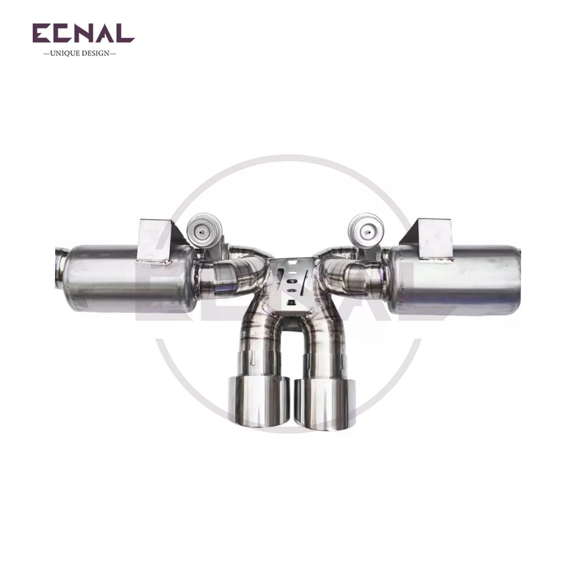 

Ecnal Exhaust Valved Axle-back Pipe for Porsche 911 991.1 GT3 3.8L 4.0L 2012-2015 TC4 Titanium Alloy Car Sport Exhaust System