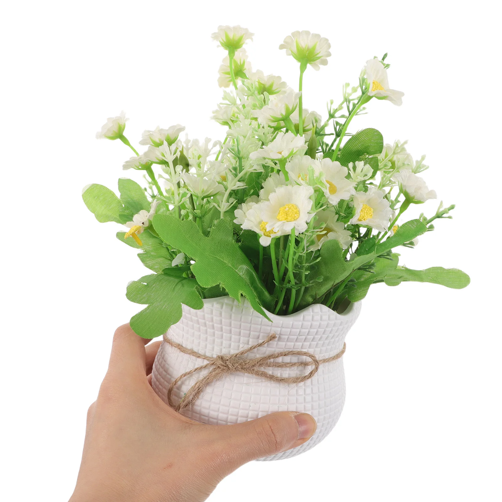 

Artificial Flower Desk Decorations Daisy Greenery Dining Room Centerpiece Plants Table High Realism Materials for desk